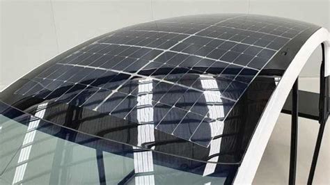 Las Placas Solares Flexibles Para Coches Ya Son Una Realidad En Jap N