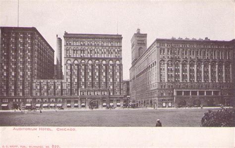 Auditorium Hotel Chicago Global Postcard Sales