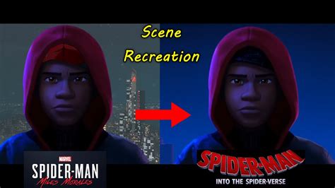 Spider Man Miles Morales Whats Up Danger Scene Recreation Comic