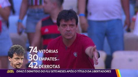 Vídeo Diniz é demitido do Fluminense sete meses após o título da