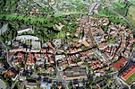 Winsen (Luhe) von oben - Altstadtbereich und Innenstadtzentrum in ...