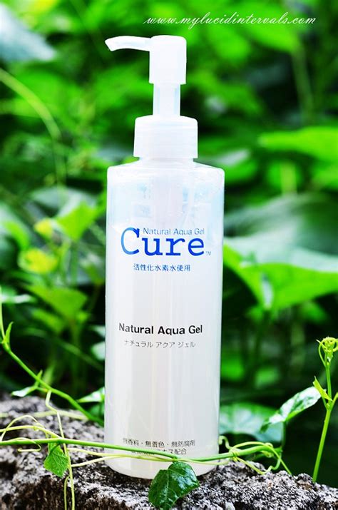 Find out if the cure natural aqua gel is good for you! Cure: Natural Aqua Gel Exfoliant | My Lucid Intervals