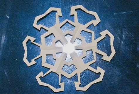 More Kirigami Snowflakes Math Craft