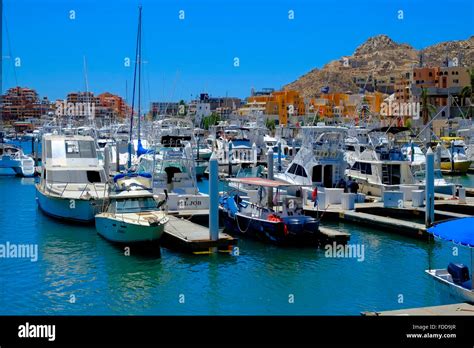 Marina Cabo San Lucas Mexico Pacific Ocean Stock Photo Alamy