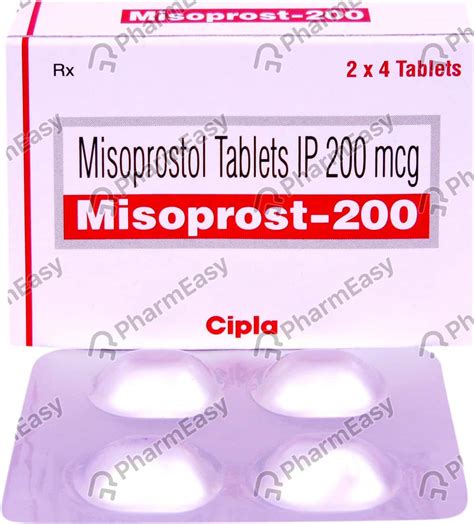 Misoprost 200 Mcg Tablet 4 Uses Side Effects Price And Dosage