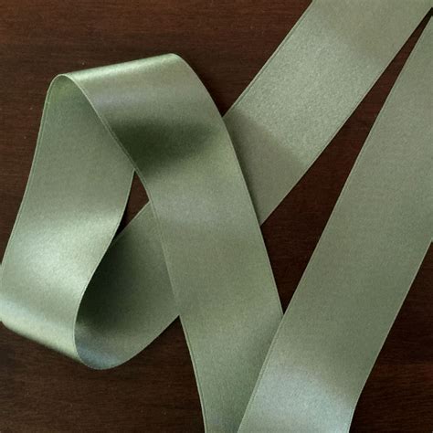 Sage Silk Ribbon Craft Supplies And Tools Cord And Lacing