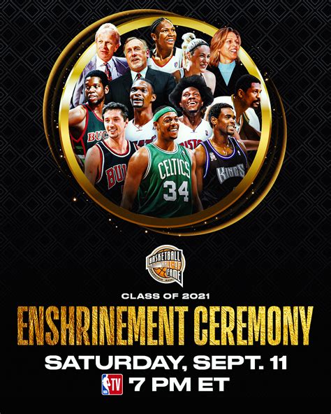 NBA On Twitter Watch The Naismith Memorial Basketball Hall Of Fame Class Of Enshrinement