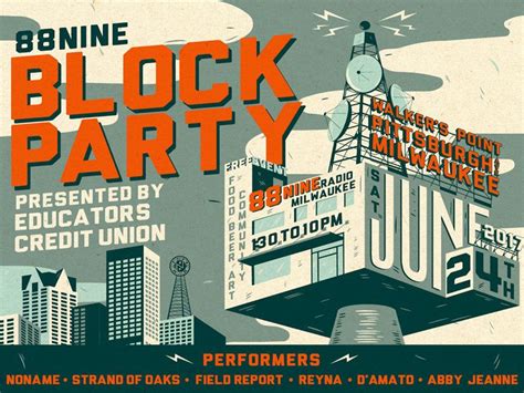 Image Result For Block Party Poster Party Poster Block Party Poster