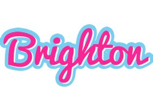 Brighton Logo | Name Logo Generator - Popstar, Love Panda, Cartoon, Soccer, America Style