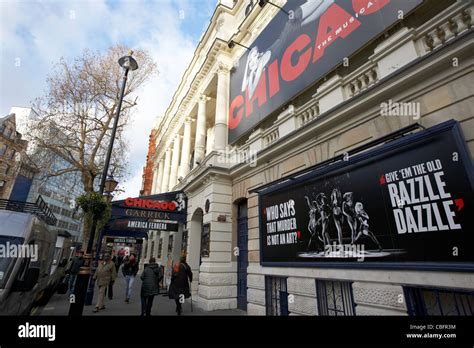 The Garrick Theatre Showing Chicago In Theatreland West End London