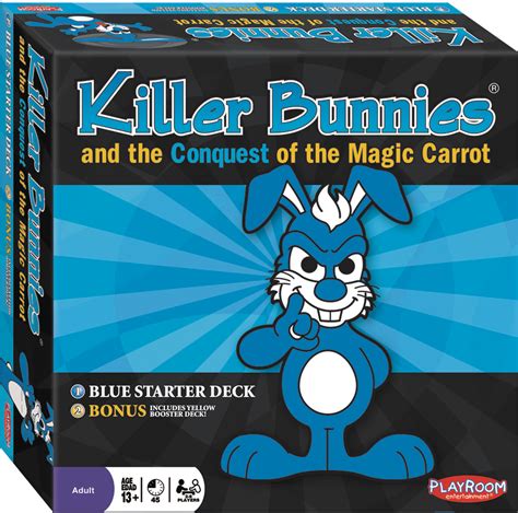Aug178745 Killer Bunnies Conquest Blue Starter Ed Previews World