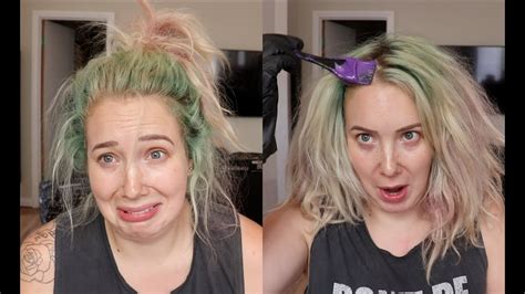 Trying To Fix My Hair Disaster Youtube