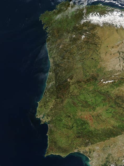 Portugal Mapa Satelite