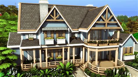 Familiar Country House No Cc Sims 4 Mod Download Free