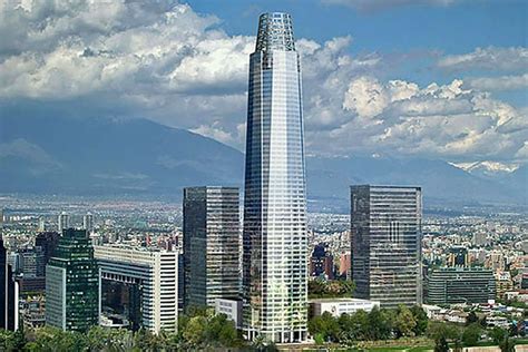 Sky costanera in santiago is the tallest building in south america. Costanera Center - Chile - Promat Inc. US