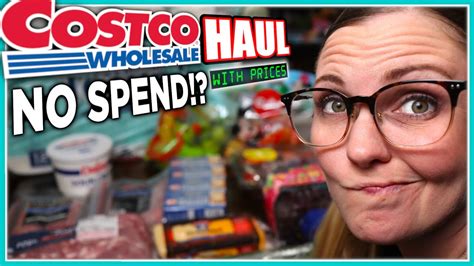 Costco Haul No Spend January 2023 Grocery Haul Youtube