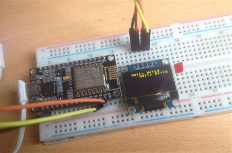 How To Drive Oled With Esp8266 Node Mcu Technical Ustad
