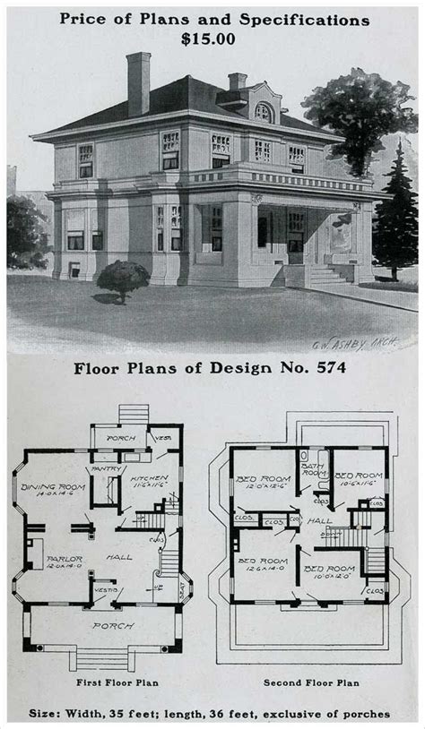 Pin On Vintage Home Plans
