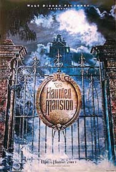 The Haunted Mansion Double Sided Advance Poster Buy Movie Posters At