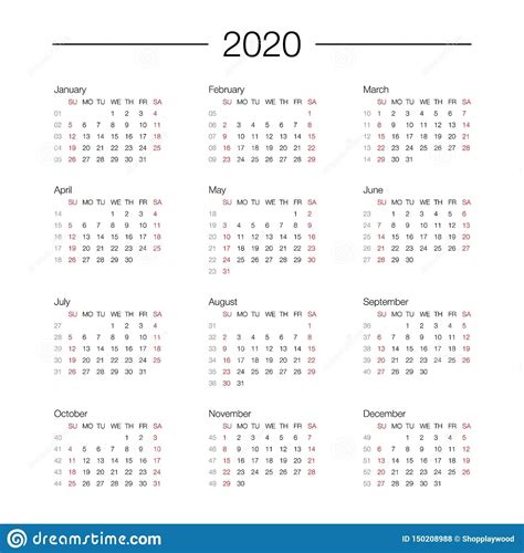 Calendar Week 53 2020 Month Calendar Printable