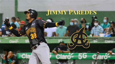 los Batazos de Jimmy Paredes con las Águilas Cibaeñas Lidom YouTube