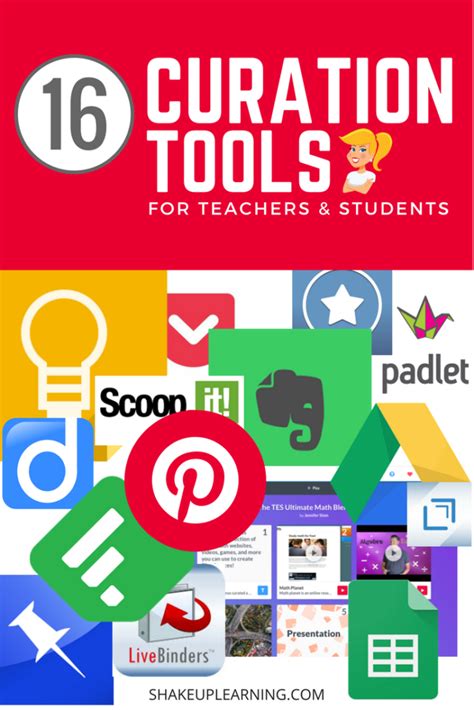 16 Curation Tools For Teachers And Students Shake Up Learning