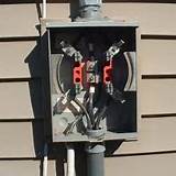 Photos of Outdoor Electric Meter Box