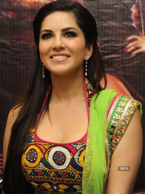 Sunny Leone Flashes Her Smile As She Poses During A Promotional Event