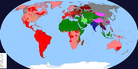 Religious Map Of The World