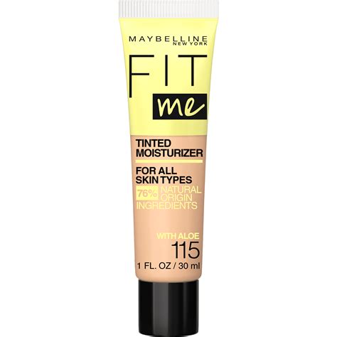 Maybelline Fit Me Tinted Moisturizer Natural Coverage Face Makeup