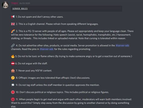 Implemented Refresh The Discord Rules And Faq Channel