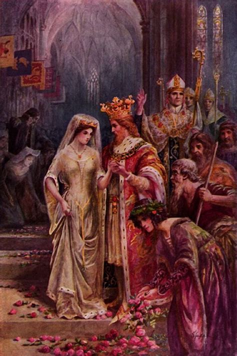 The Wedding Of Arthur And Guinevere By Lancelot Speed Bonzasheila Presents The Art Of Love