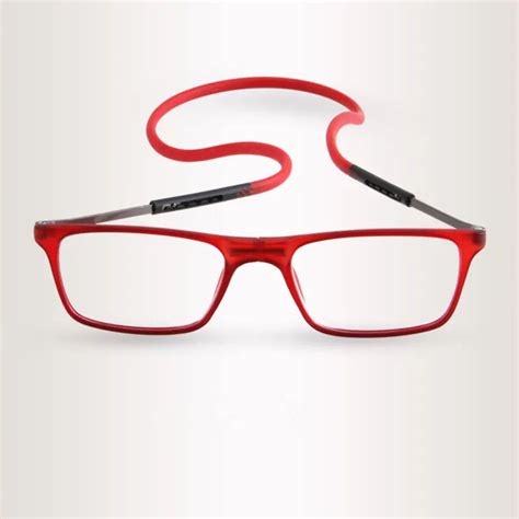 Buy Magnetic Optical Reading Eyeglasses Frame For Men And Women Flexible Tr 90