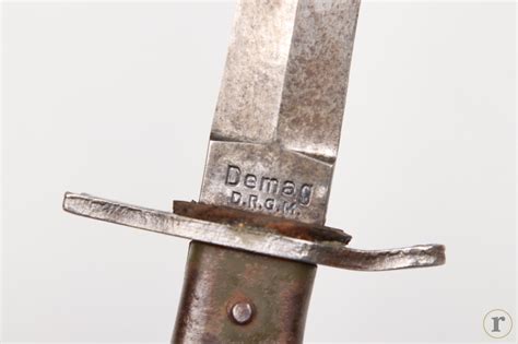 Ratisbons Ww1 Trench Knife Demag Discover Genuine Militaria