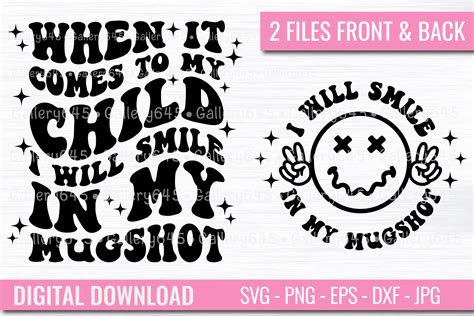 When It Comes To My Child Funny Svg Png Gráfico Por Gallery645