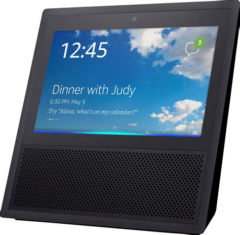 Amazon Echo Show 1st Generation Smart Speaker With Alexa Black