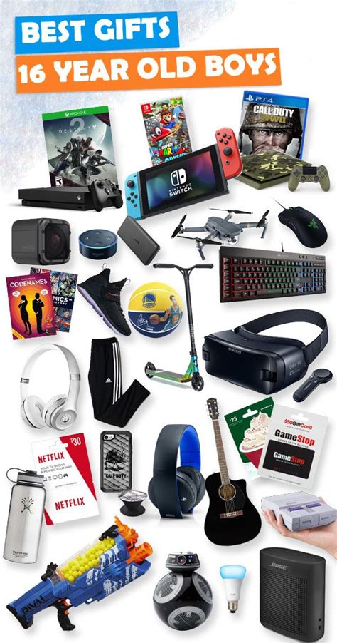 We have created a list of cool and awesome gift ideas for the teen boy! Gifts for 16 Year Old Boys | Gifts For Teen Boys ...