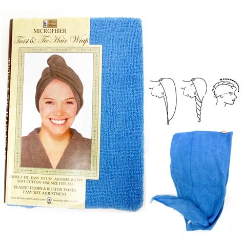 1 Pc Microfiber Large Hair Head Wrap Towel Turbie Turban Twist Soft Cap