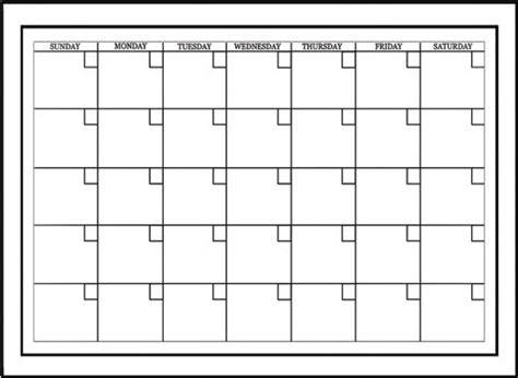 Calendario Mensual Blanco Mediano 73777 En Mercado Libre