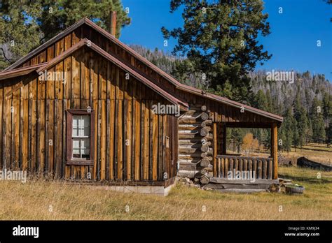 Historic Ranch Building In Valles Grande Within Valles Caldera National