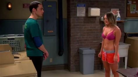 The Big Bang Theory Penny And Sheldon Doing Laundry Youtube