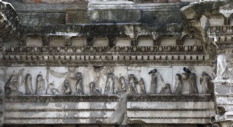 The Forum Of Nerva Relief Friese With Scenes Of The Myth Of Arachne