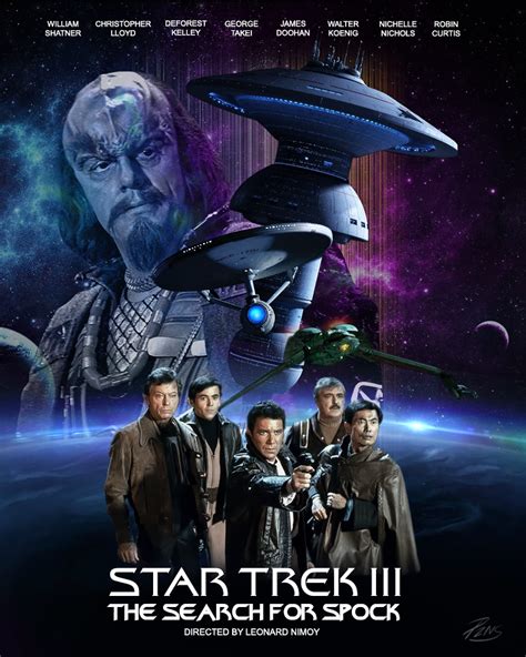 Star Trek 3 The Search For Spock Star Trek Posters Star Trek Iii