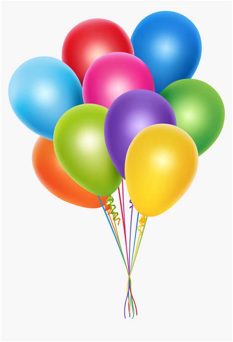 Bunch Of Balloons Png Bunch Of Balloons Clipart Transparent Png