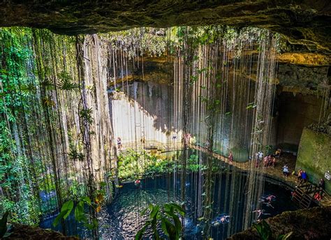 Cenote Ik Kil Cenotes De México Tomas Rosprim