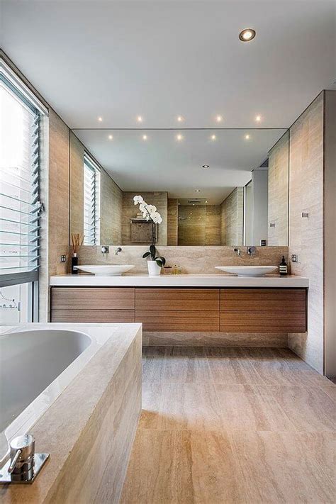 Bathrooms don't have to be plain and boring. Beautiful Modern Bathroom Designs With With Soft and ...