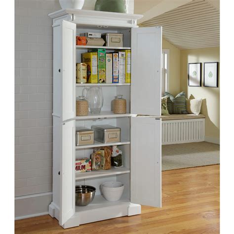 A food pantry storage cabinet generally features several shelves that let you arrange kitchen accessories systematically. Kitchen Pantry Cabinet Installation Guide - TheyDesign.net ...