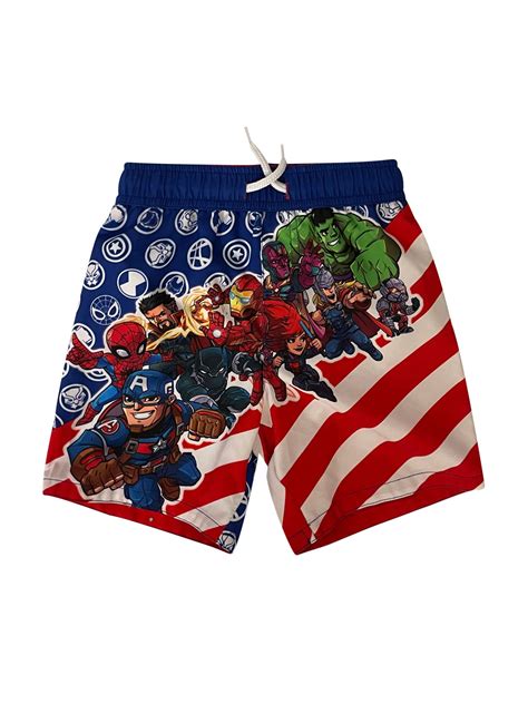 The Avengers Avengers Toddler Boy Swim Trunks Walmart