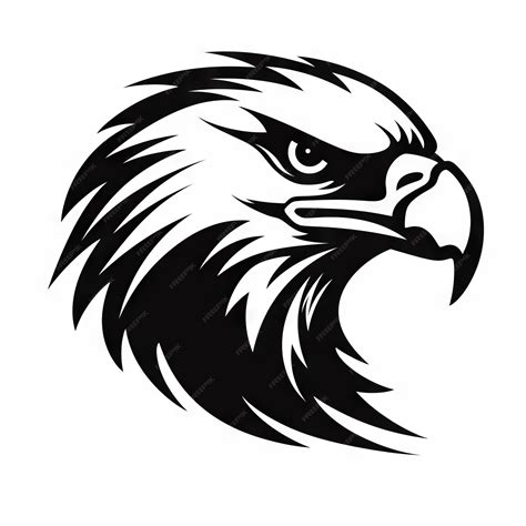 Premium Ai Image Vector Illustration Of An American Eagle Head Logo