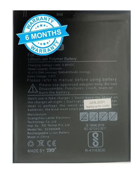 Sge Original Battery Compatible For Oppo A1k Blp711 4000mahog 6